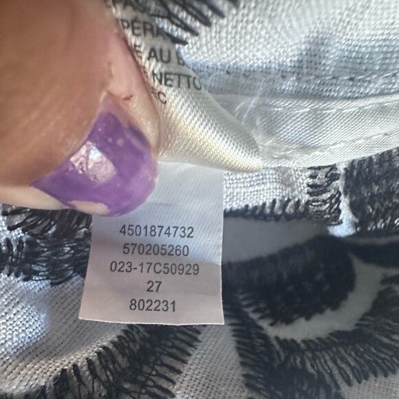 Chicos Petite Embroidered Smocked Jacket - Picture 5 of 10